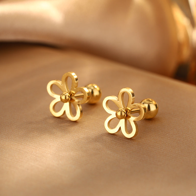 Sweet Floral Stud Earrings