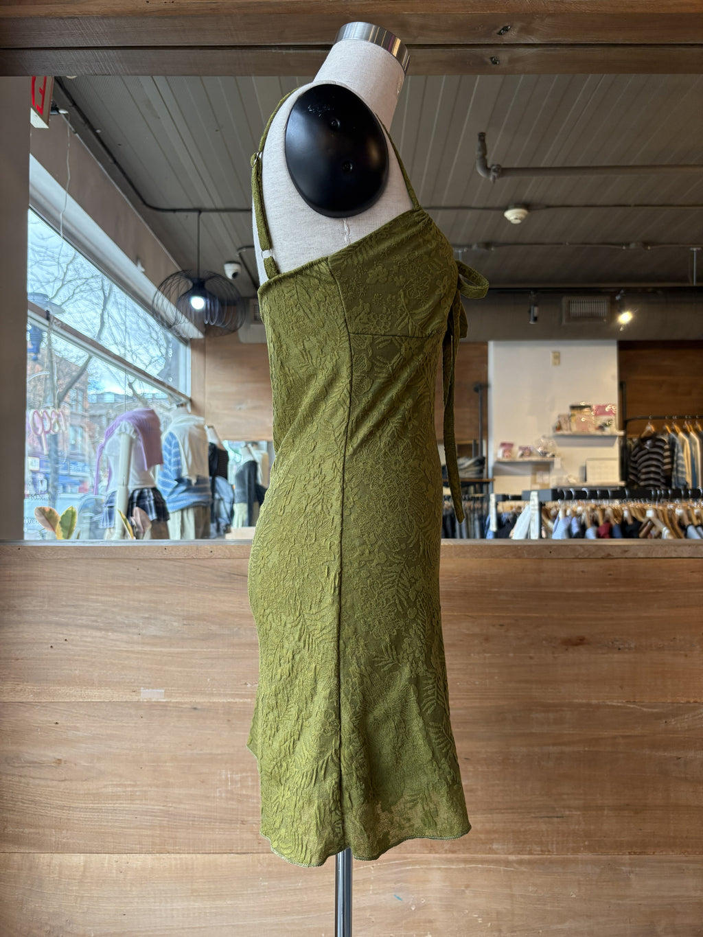 Woodland Whisper Mini-Dress