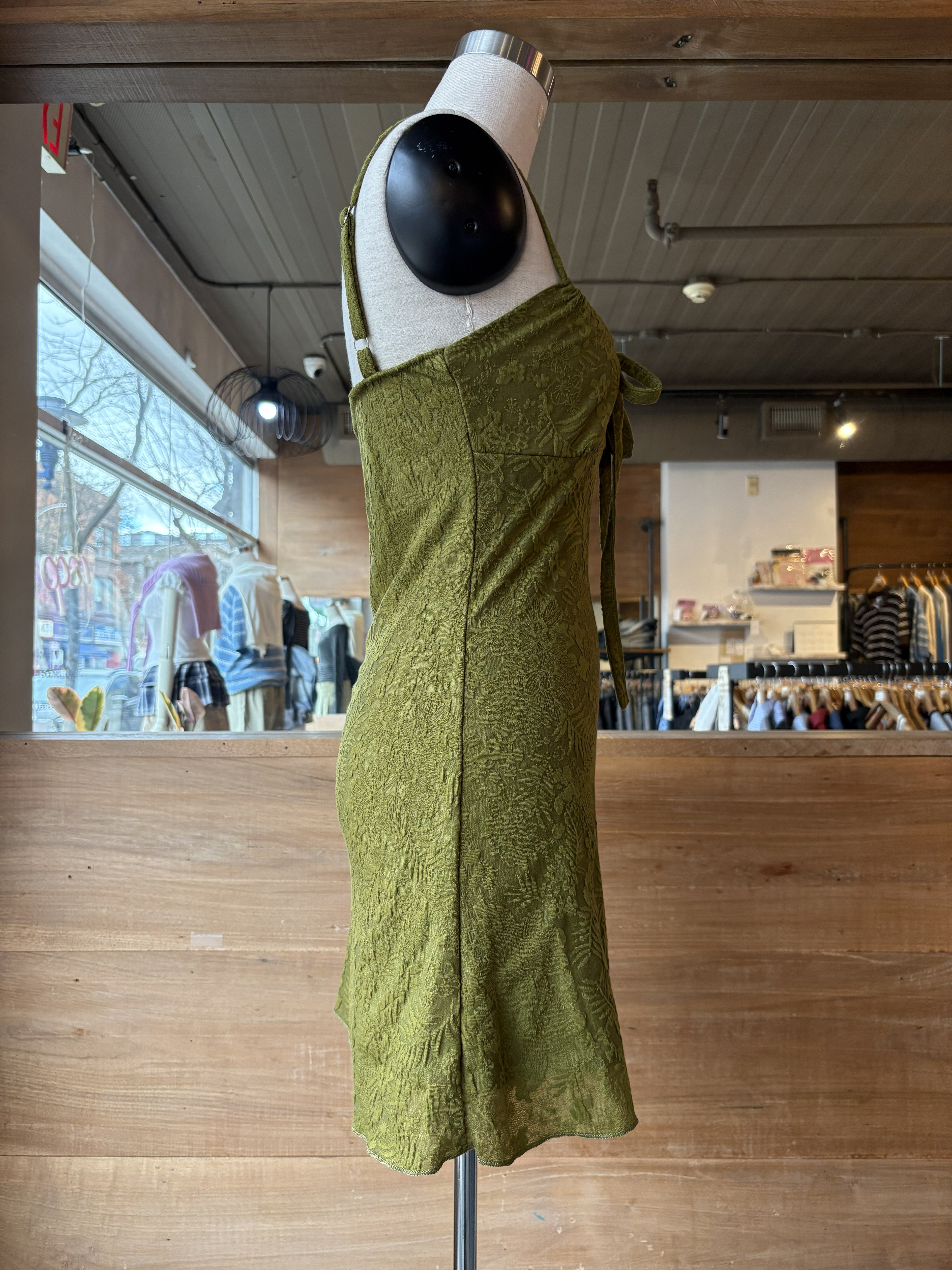 Woodland Whisper Mini-Dress
