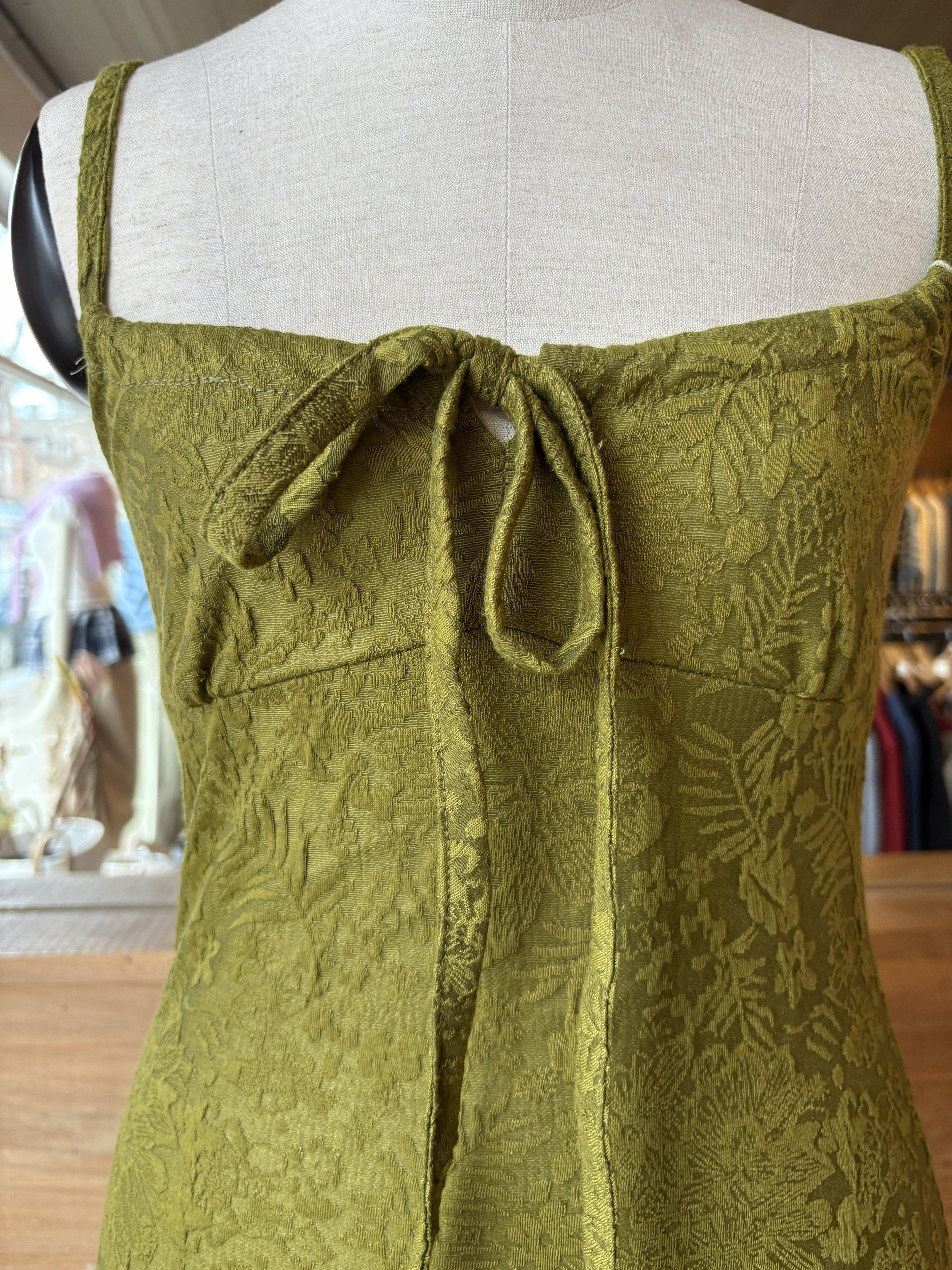 Woodland Whisper Mini-Dress