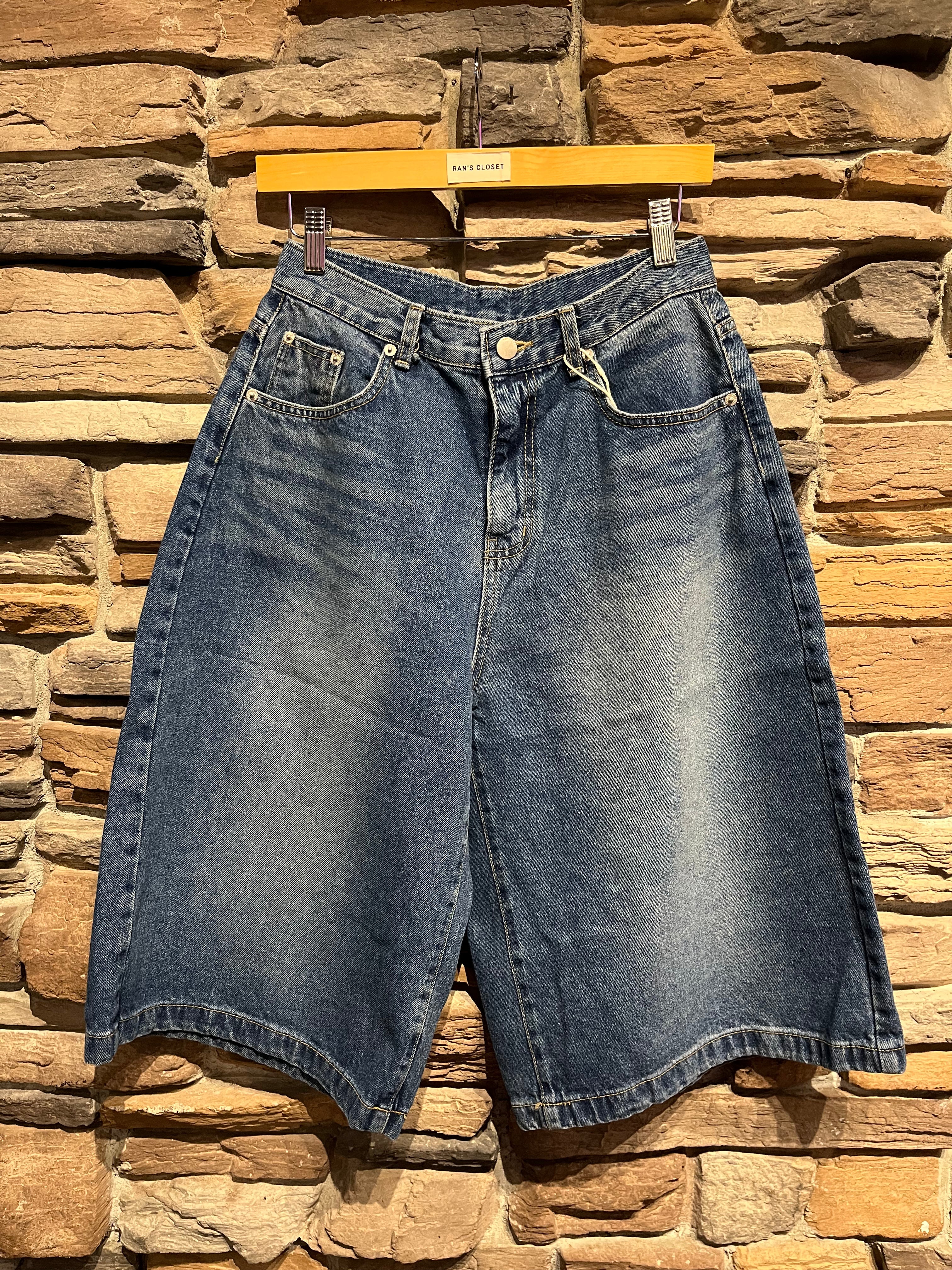 Denim Bermuda Shorts