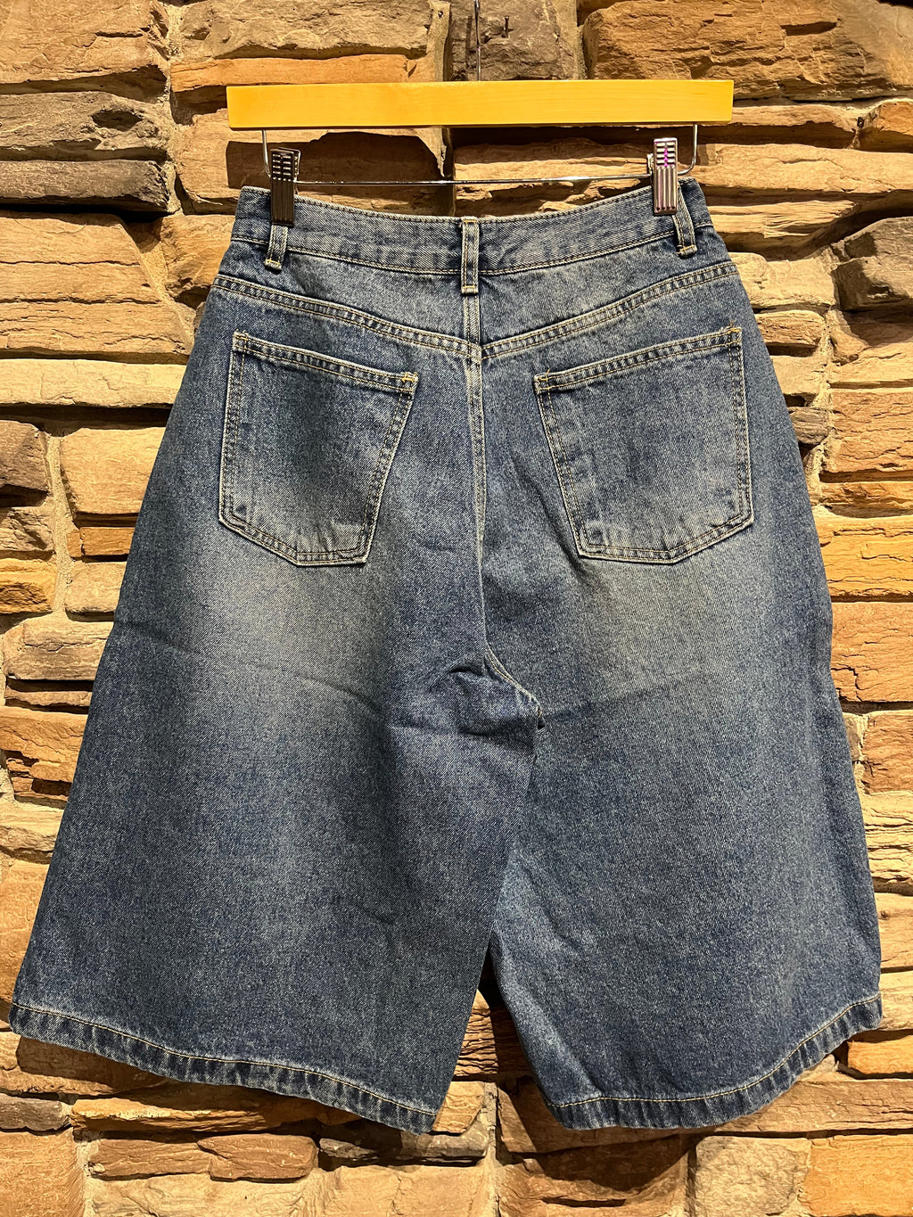 Denim Bermuda Shorts