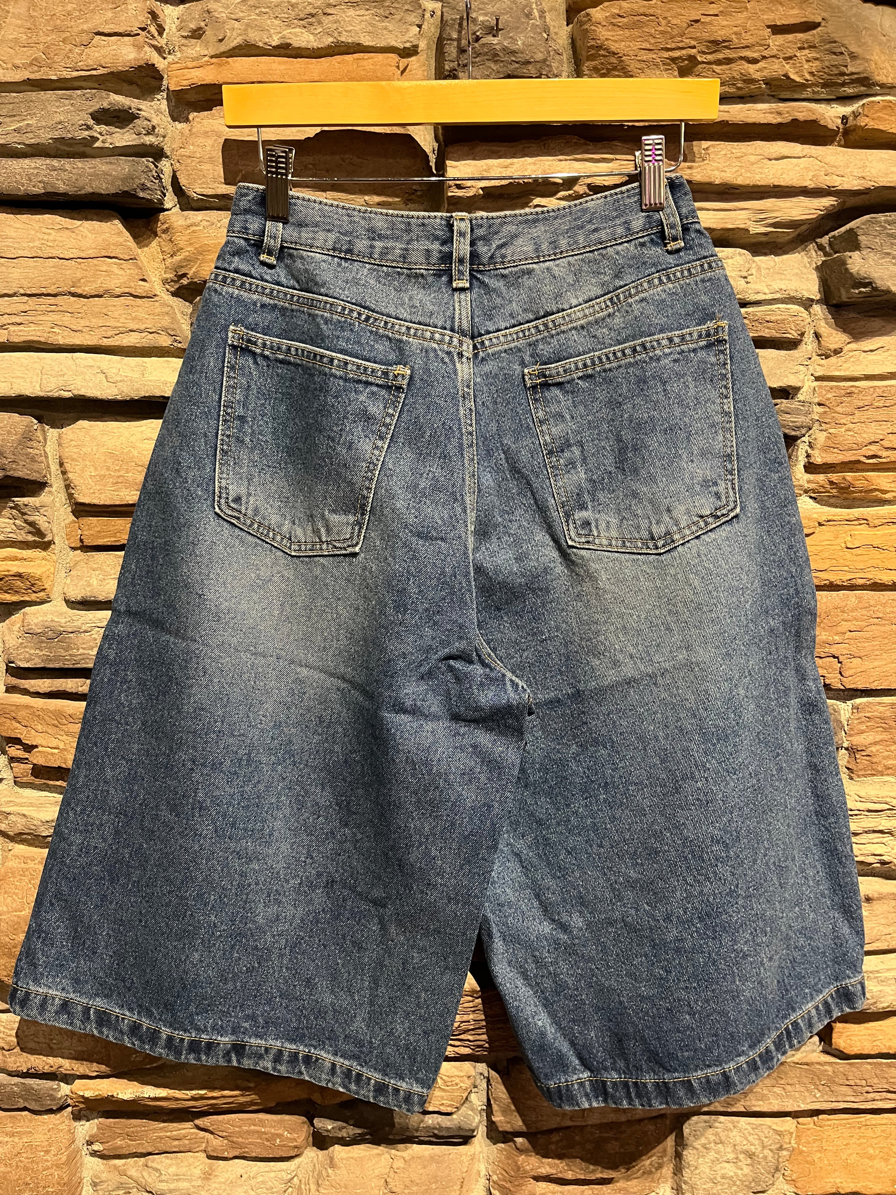 Denim Bermuda Shorts