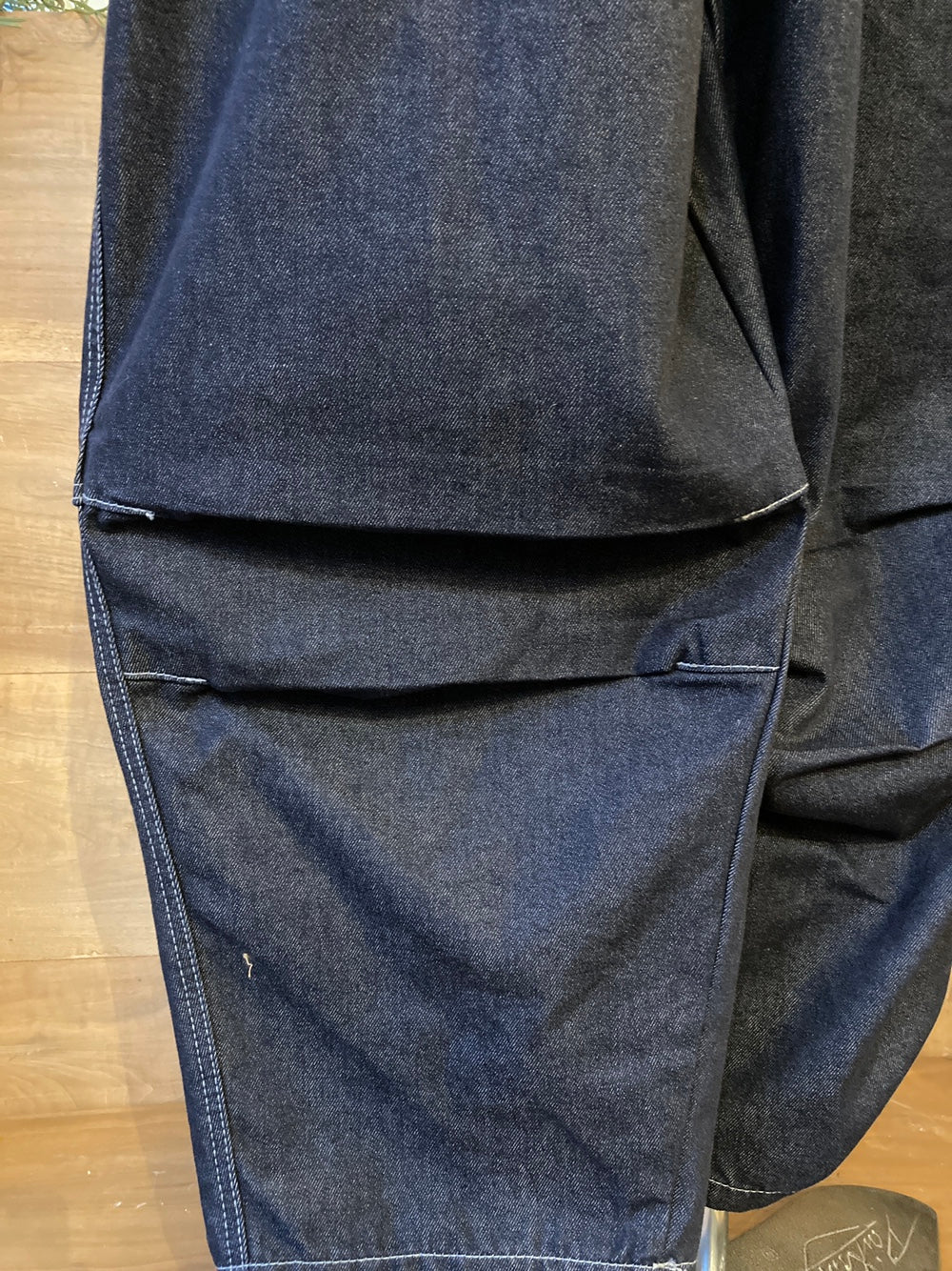 Super Wide Leg Denim Pants