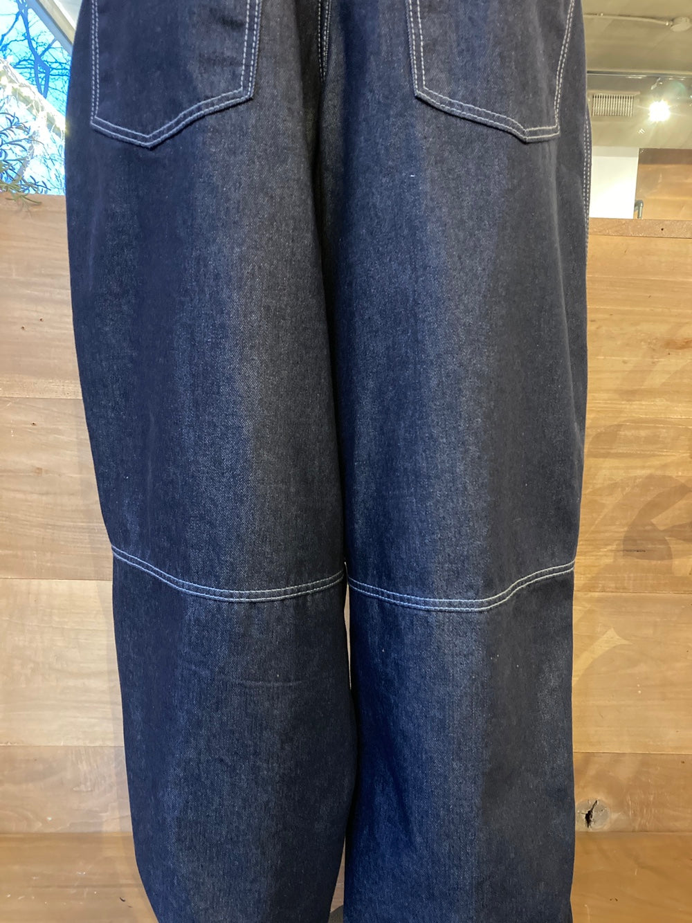 Super Wide Leg Denim Pants
