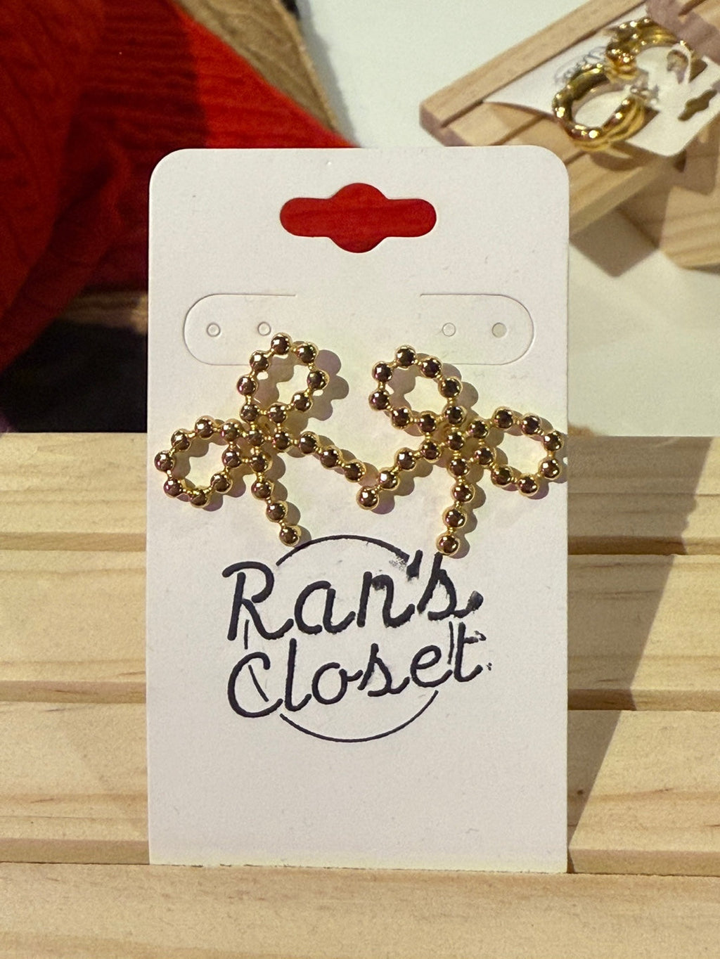 Classic Bow Knot Stud Earring