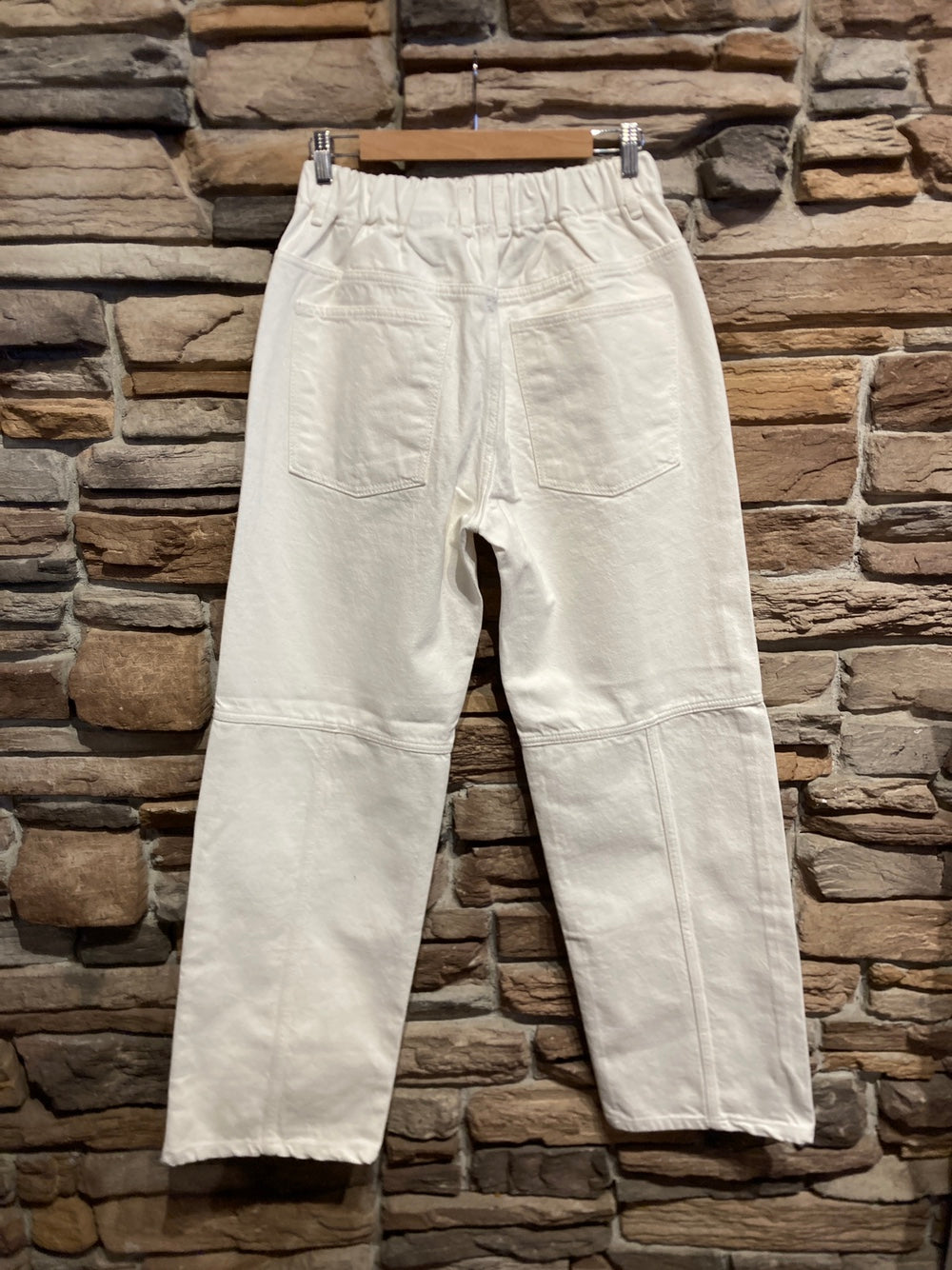 Men's Heavy Denim Wide Leg Pants