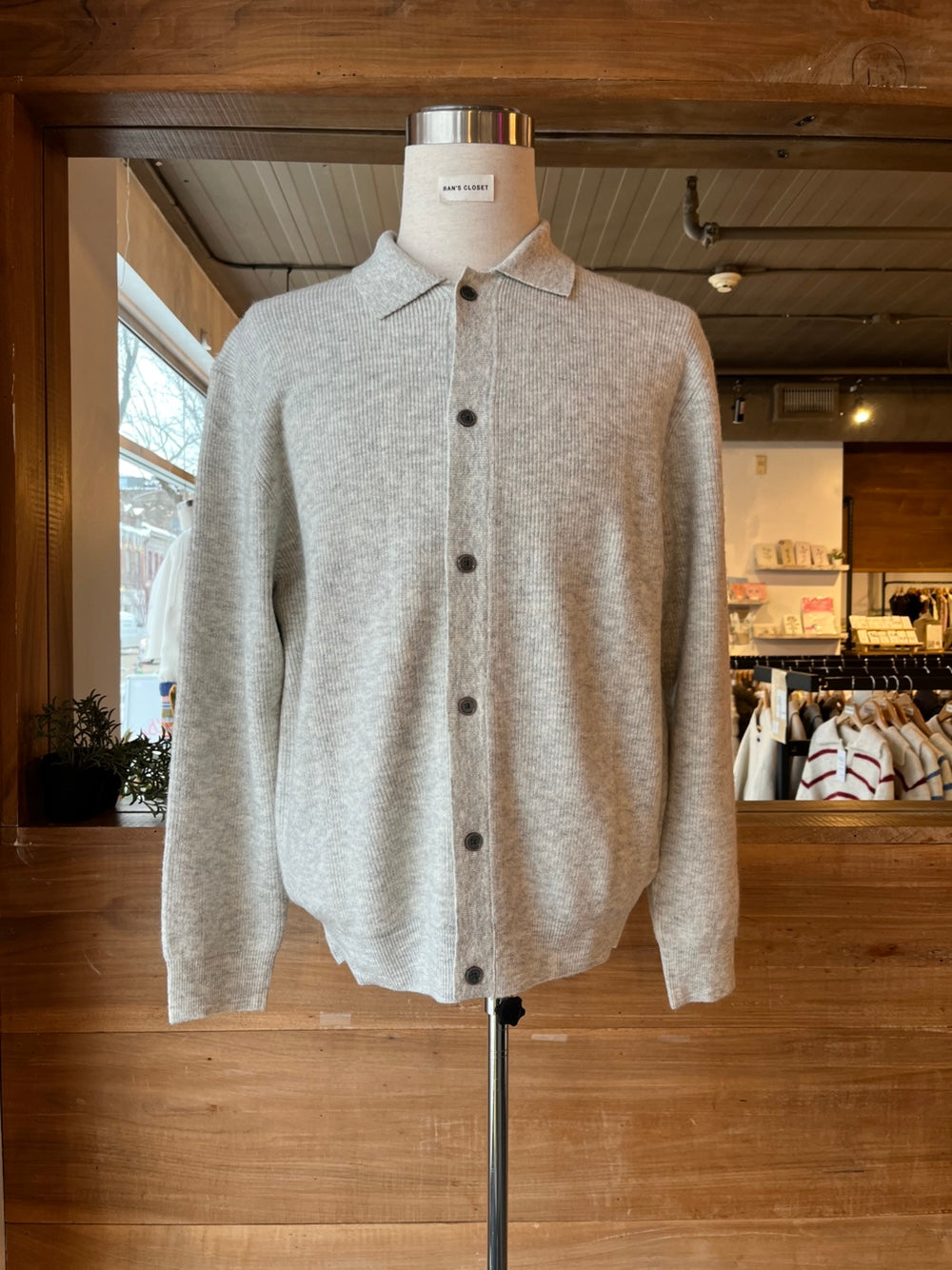 Men's Button Up Cardigan