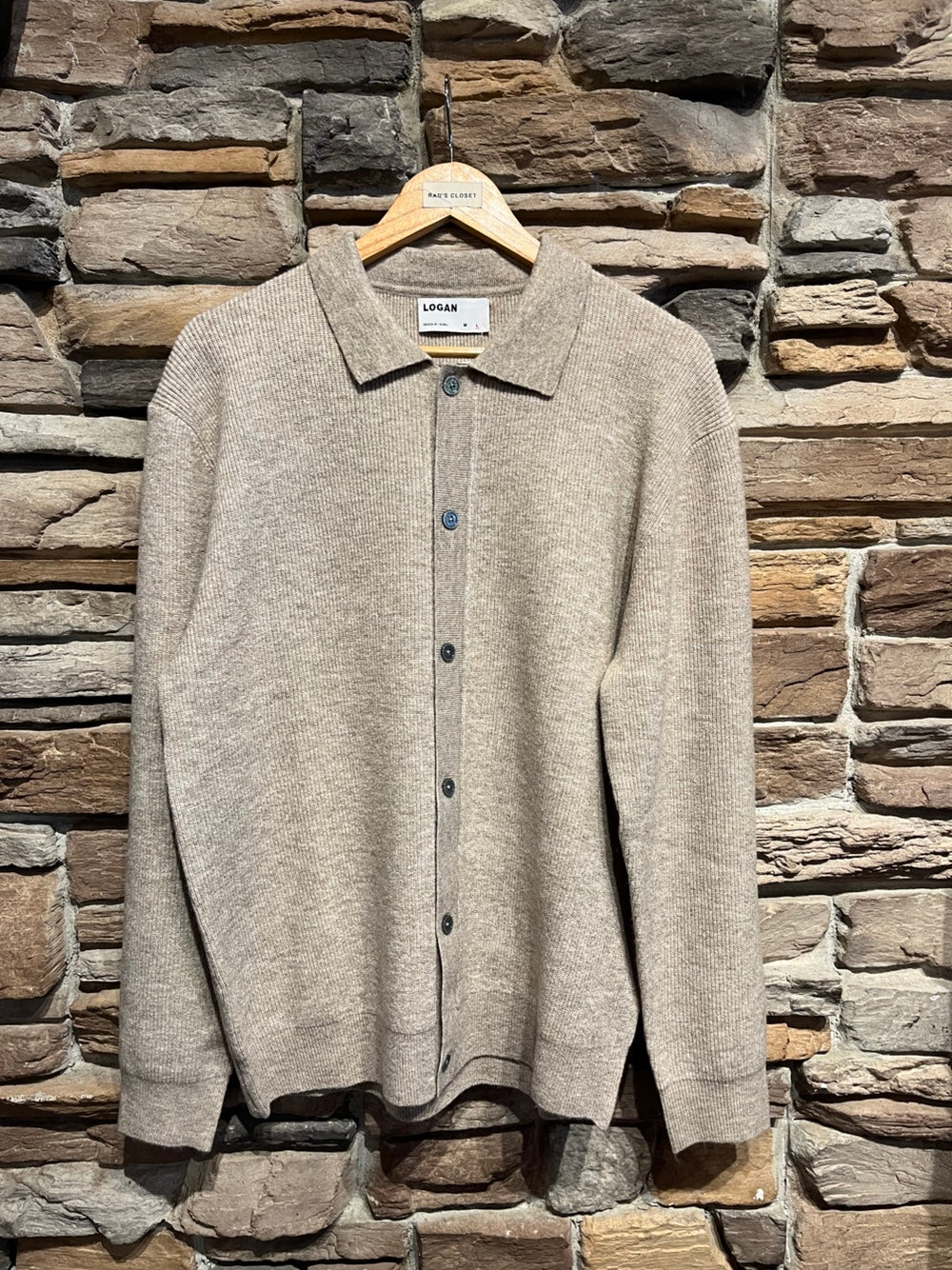 Men's Button Up Cardigan