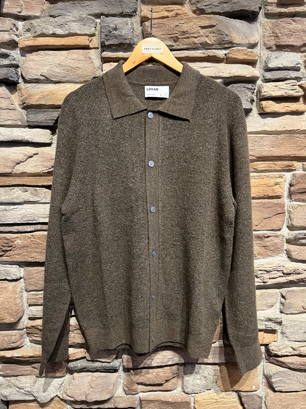 Men's Button Up Cardigan