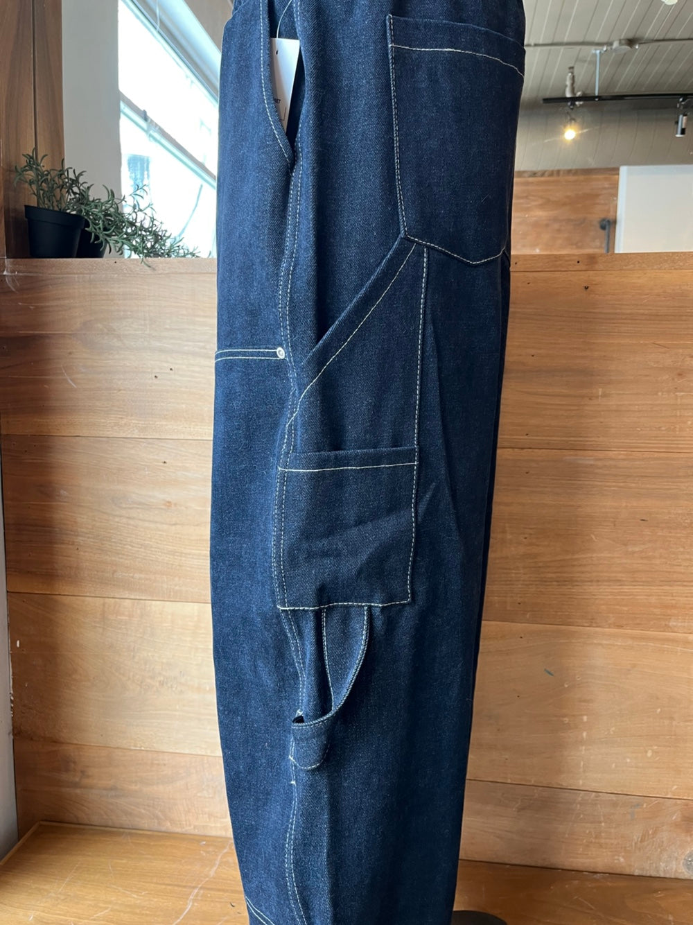 Dark Wash Carpenter Pants