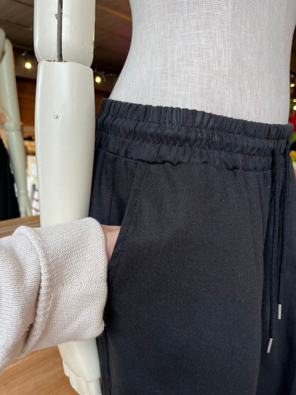 Silver Hardware Cargo Pants
