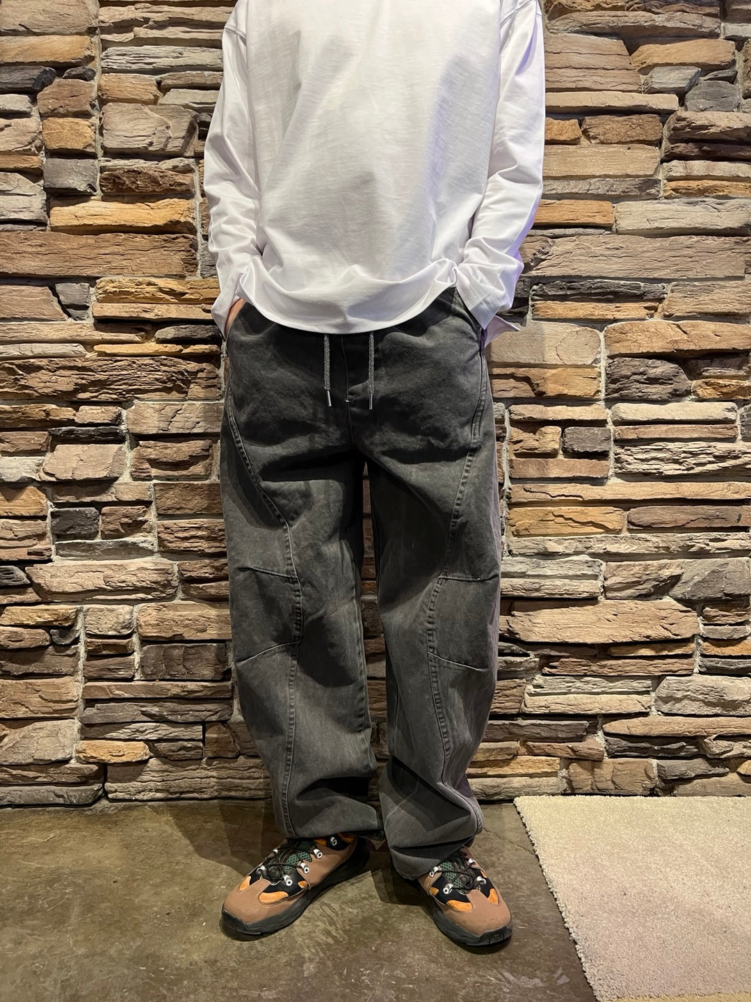 Grey Barrel Wash Jeans