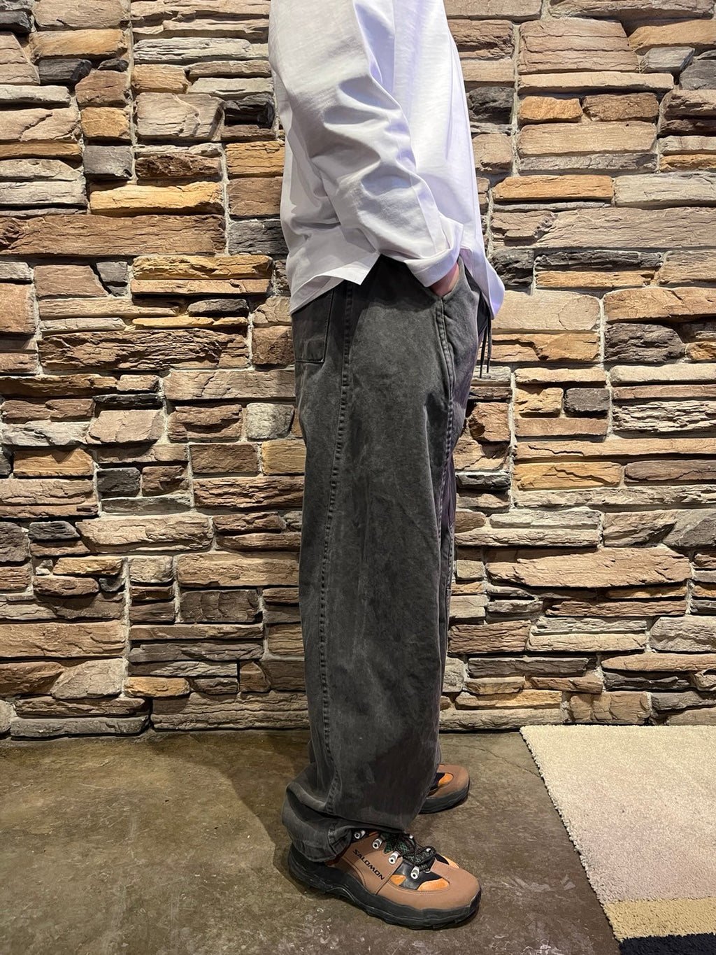 Grey Barrel Wash Jeans