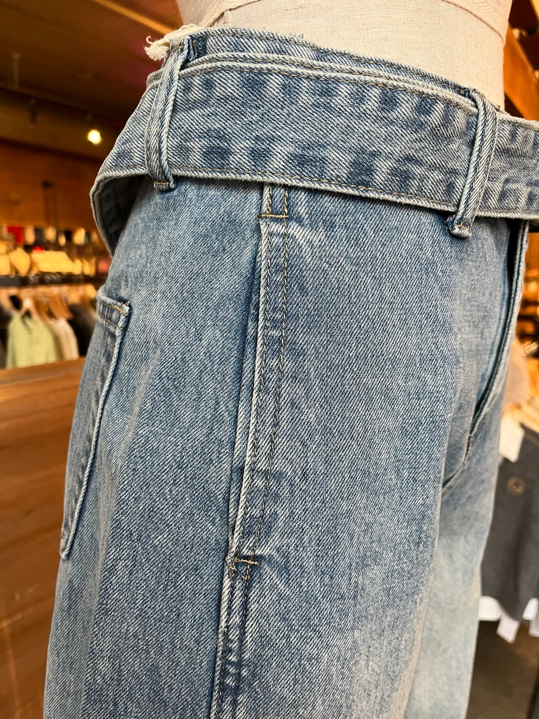 Women's Denim Bermuda Shorts