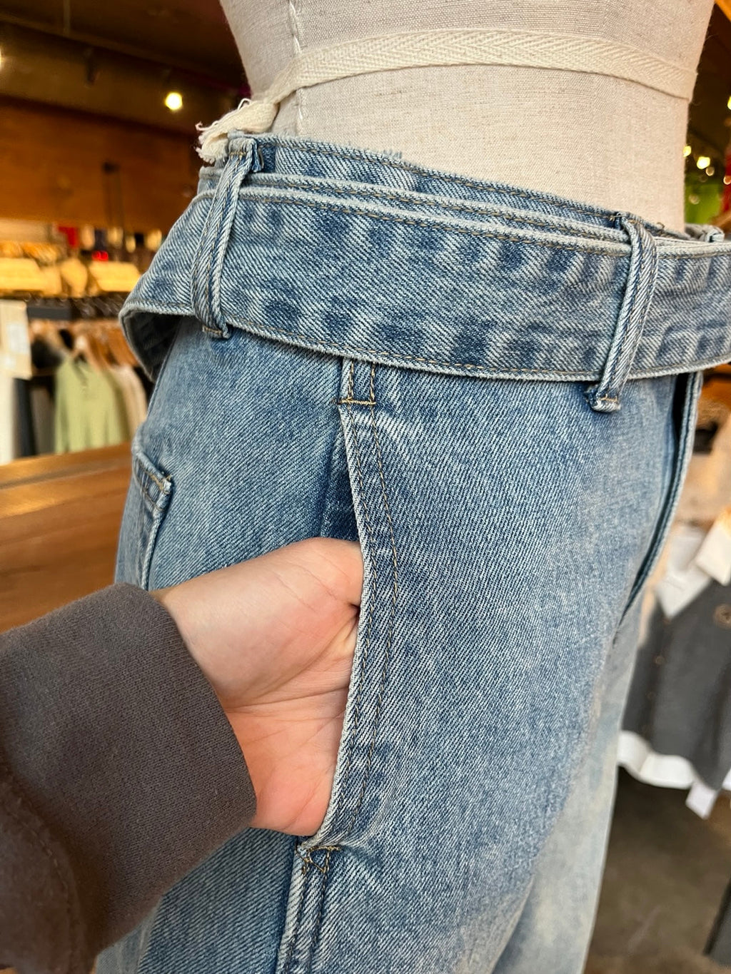 Women's Denim Bermuda Shorts