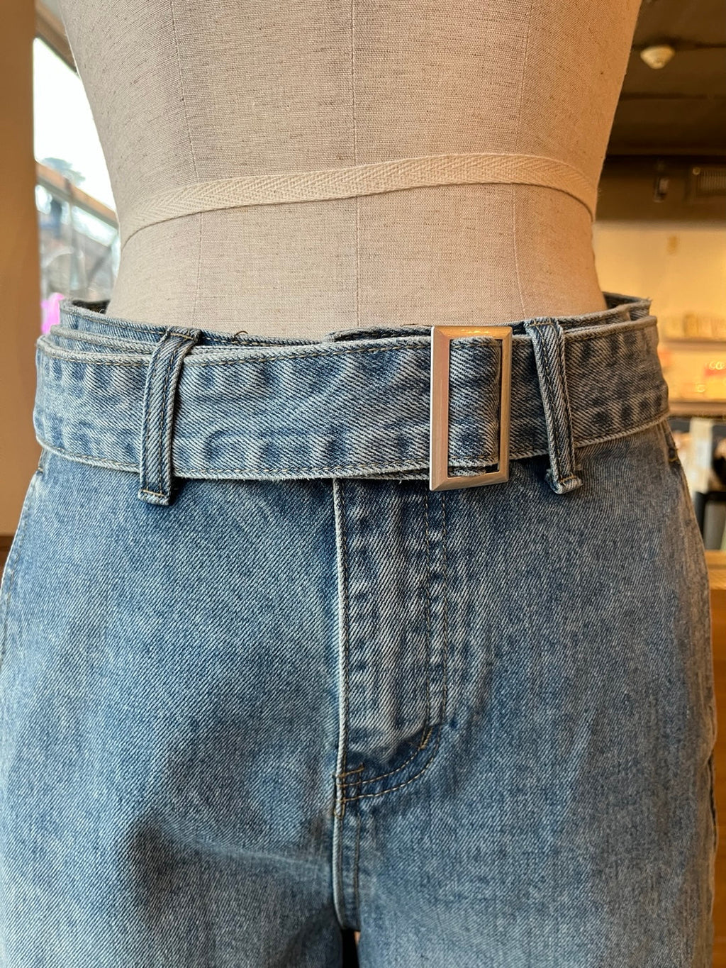 Women's Denim Bermuda Shorts