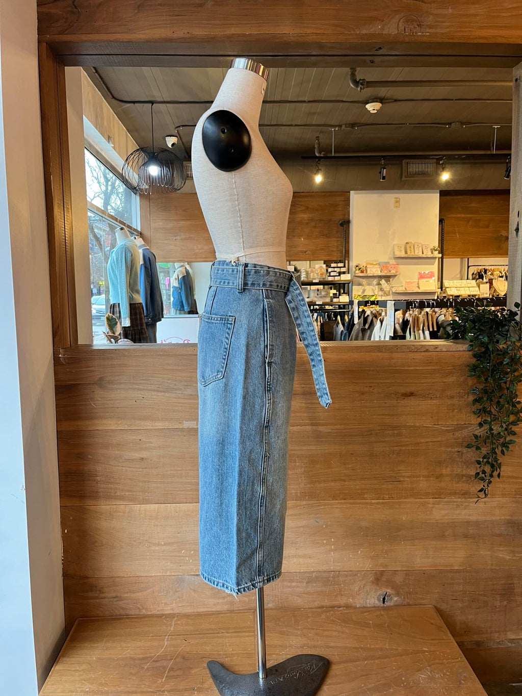 Women's Denim Bermuda Shorts