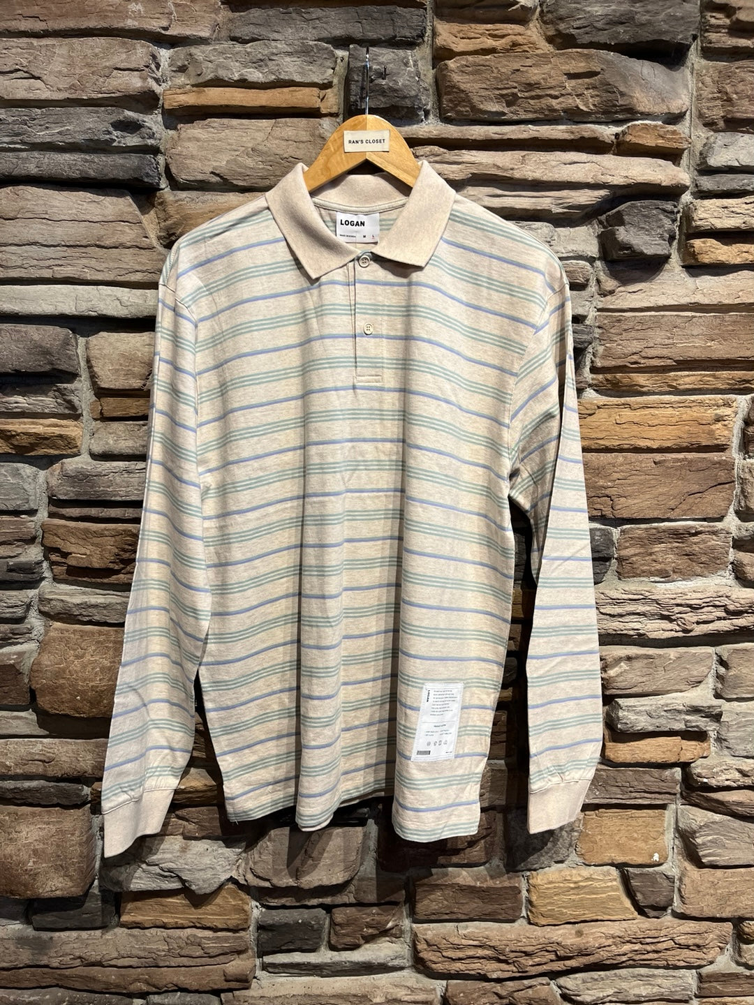 Men's Striped Golf Shirt