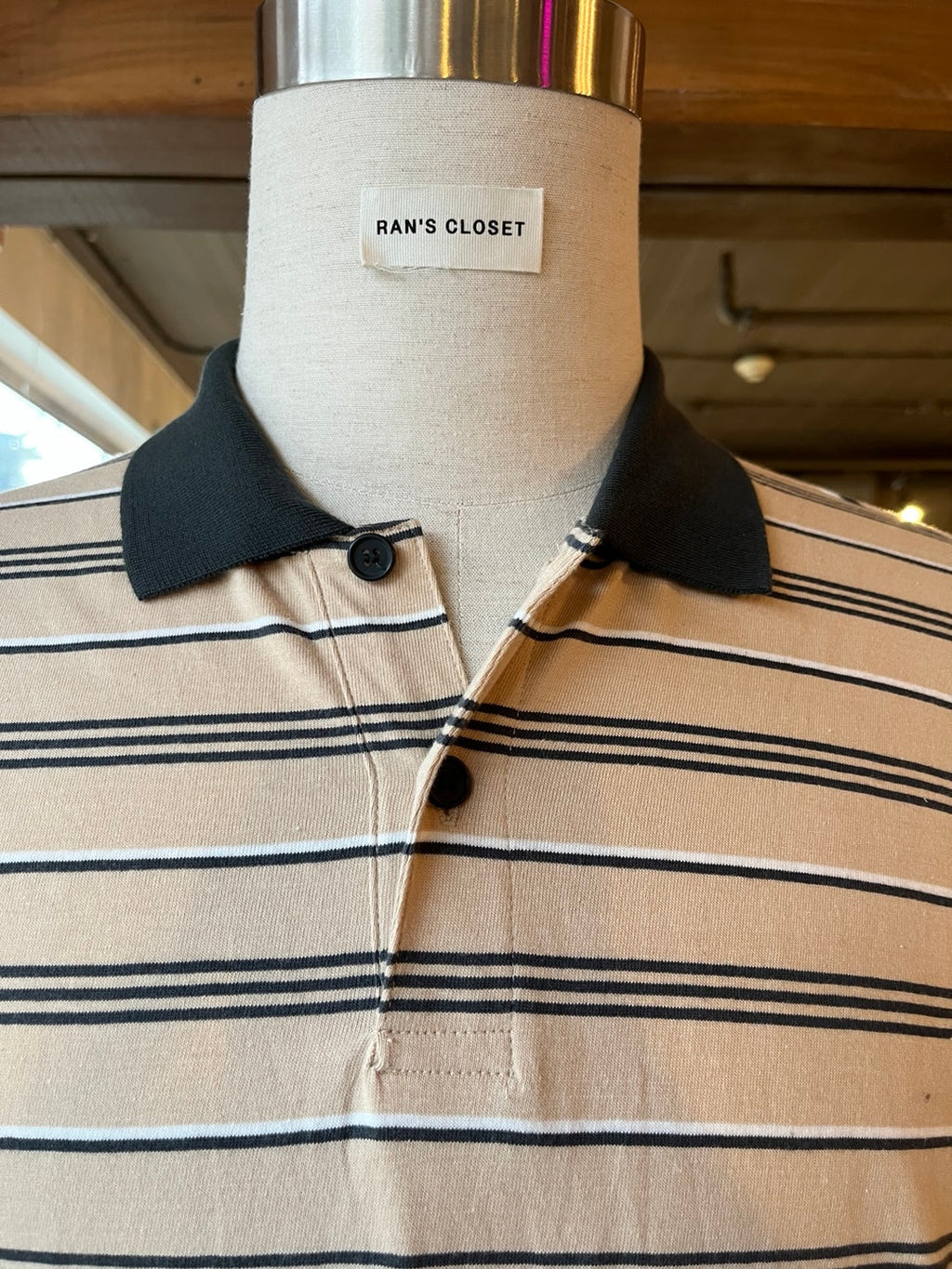 Men's Striped Golf Shirt