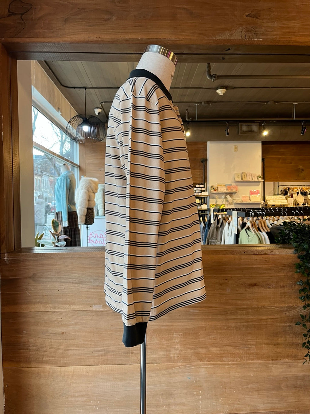 Men's Striped Golf Shirt
