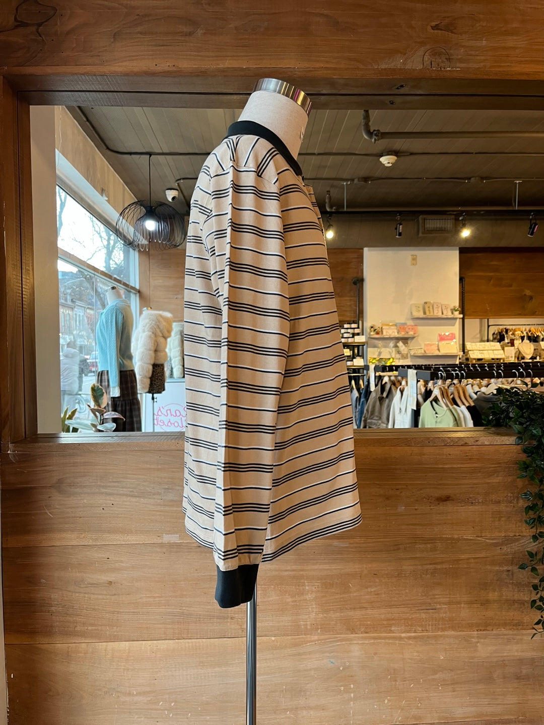 Men's Striped Golf Shirt