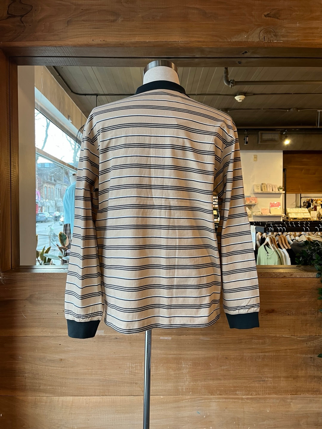 Men's Striped Golf Shirt