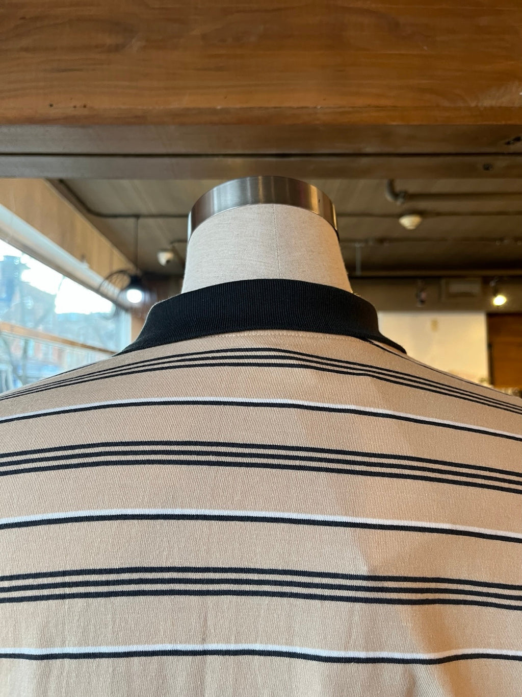 Men's Striped Golf Shirt
