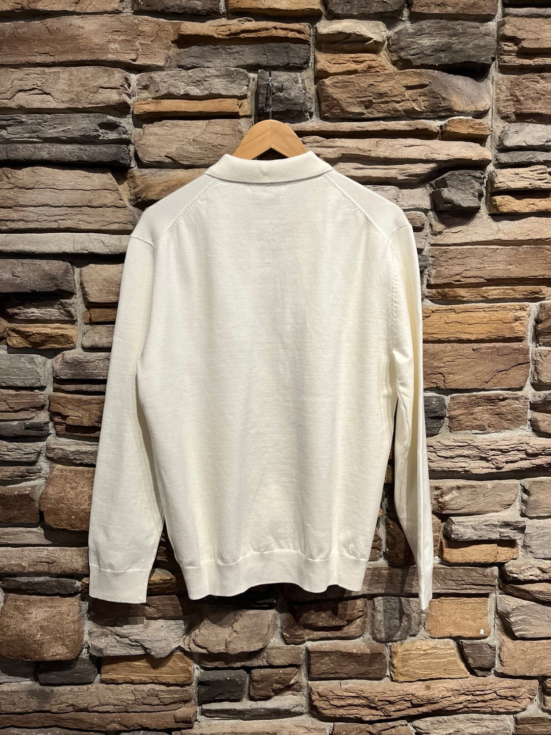 Men's Knit Polo Top