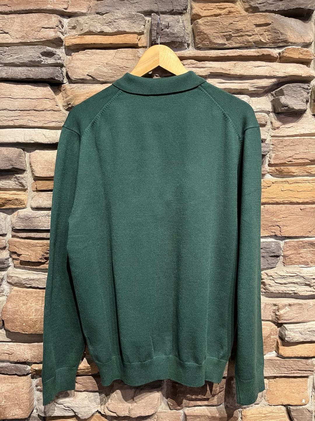 Men's Knit Polo Top