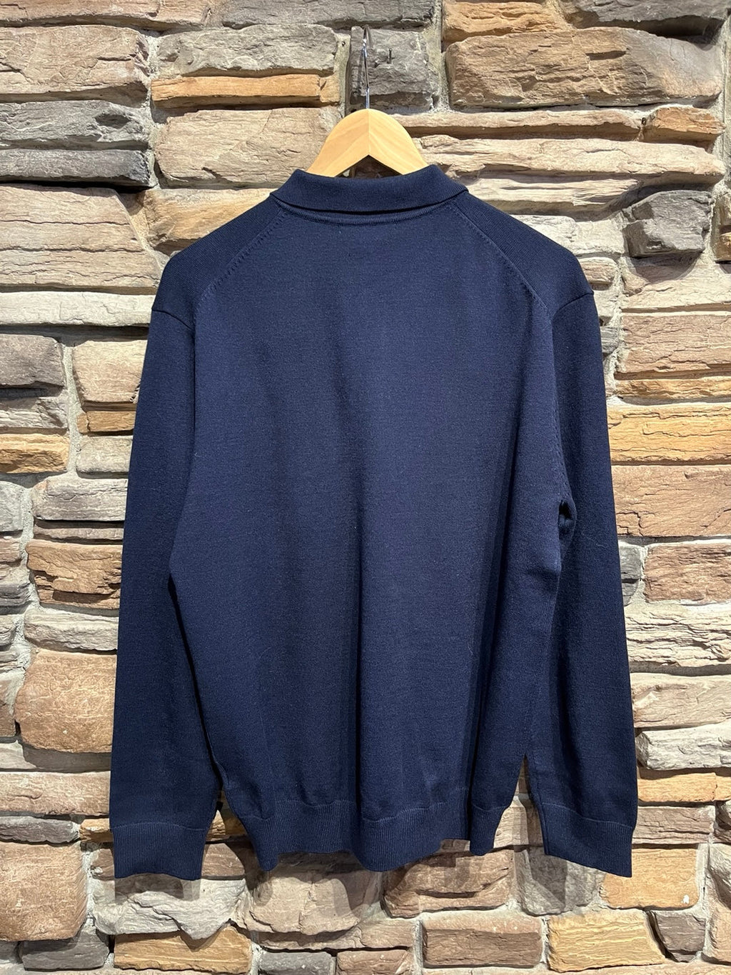 Men's Knit Polo Top