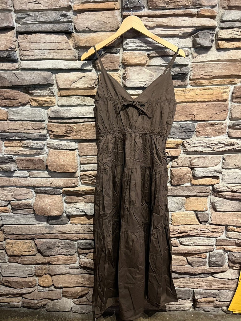 Shirred Maxi Dress