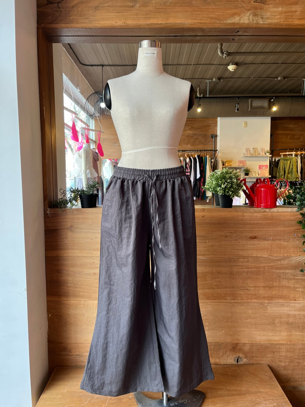 Wide Leg Track Pants