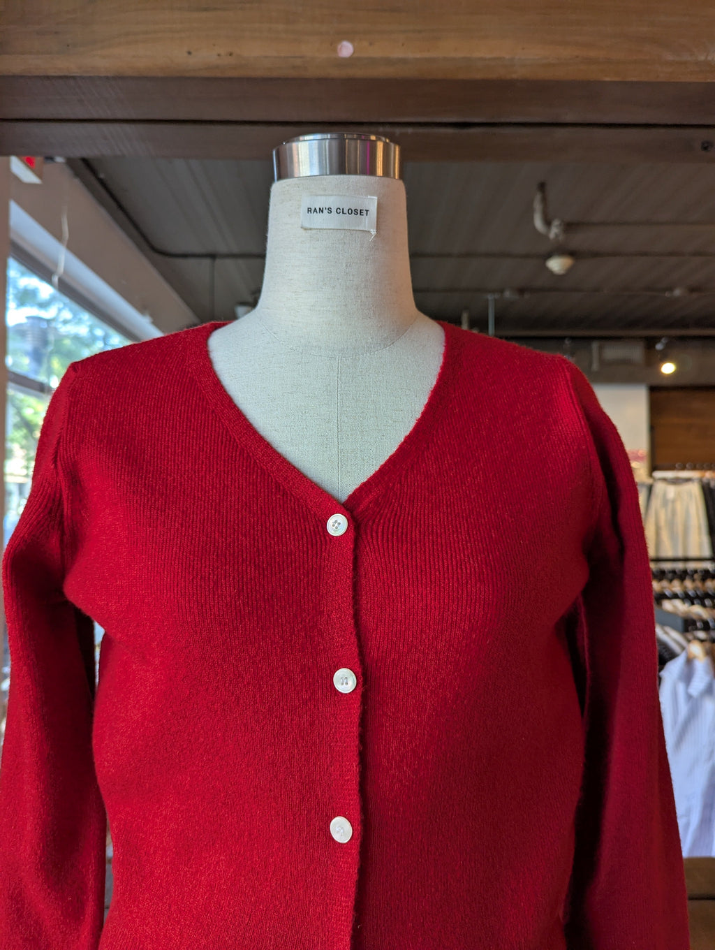 V-Neck Cardigan