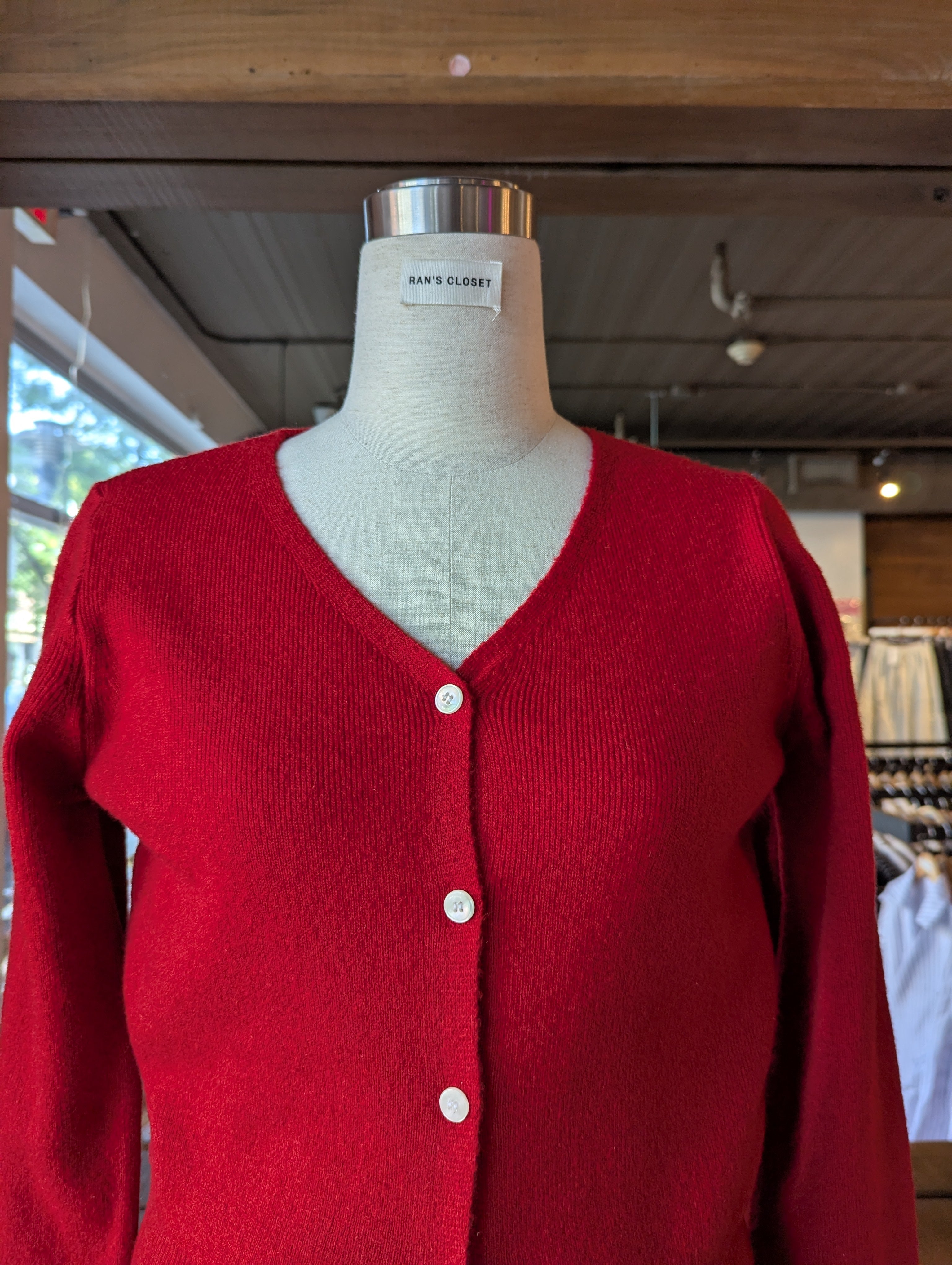 V-Neck Cardigan