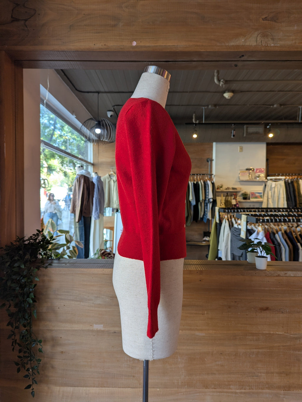 V-Neck Cardigan