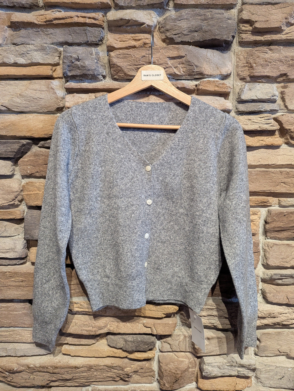 V-Neck Cardigan