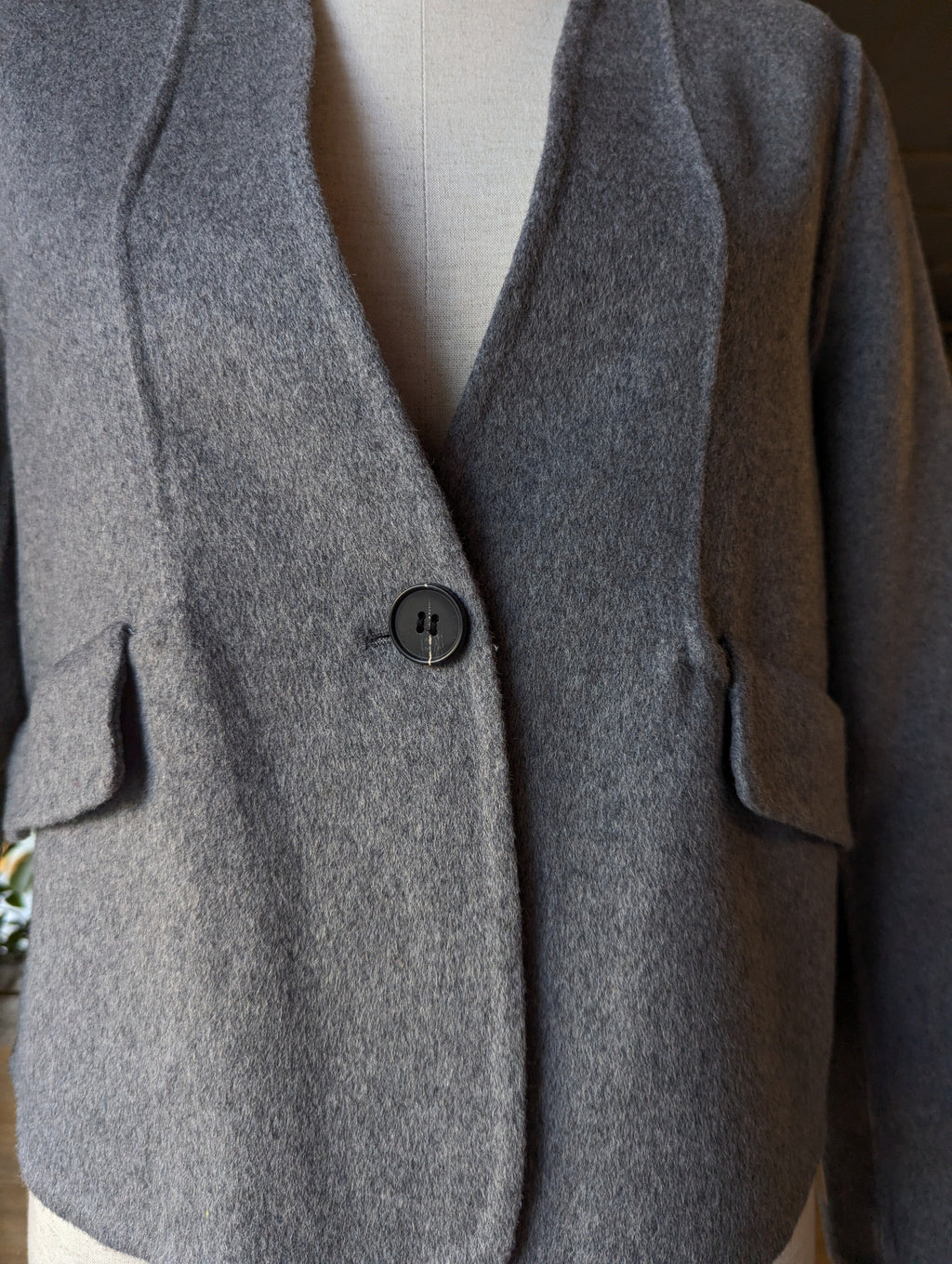 Wool Blazer Style Jacket