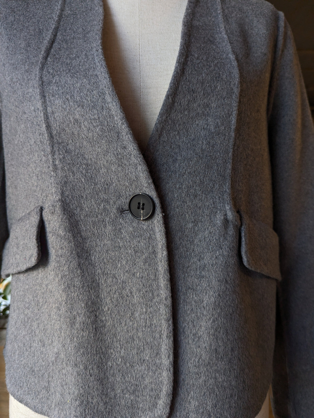Wool Blazer Style Jacket