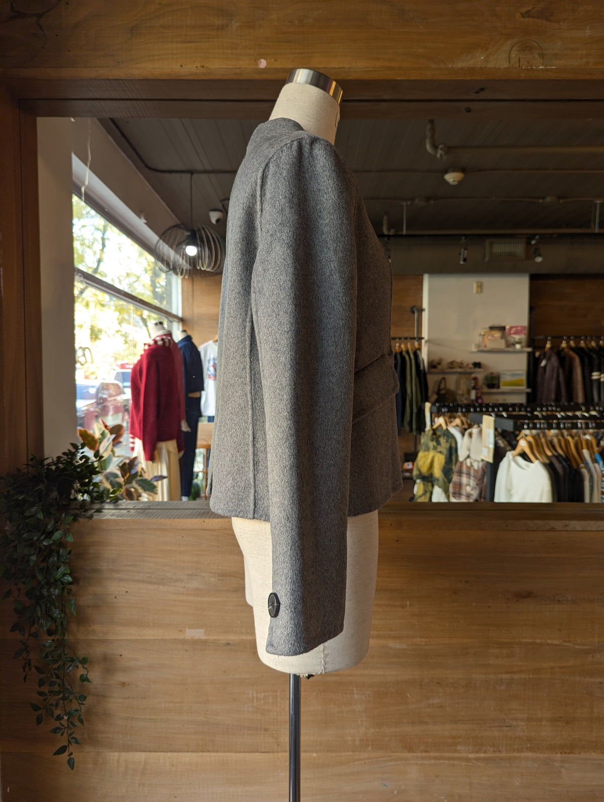 Wool Blazer Style Jacket