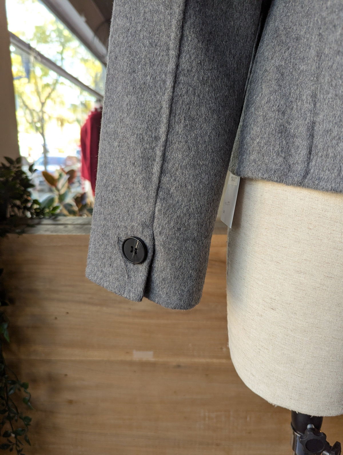Wool Blazer Style Jacket