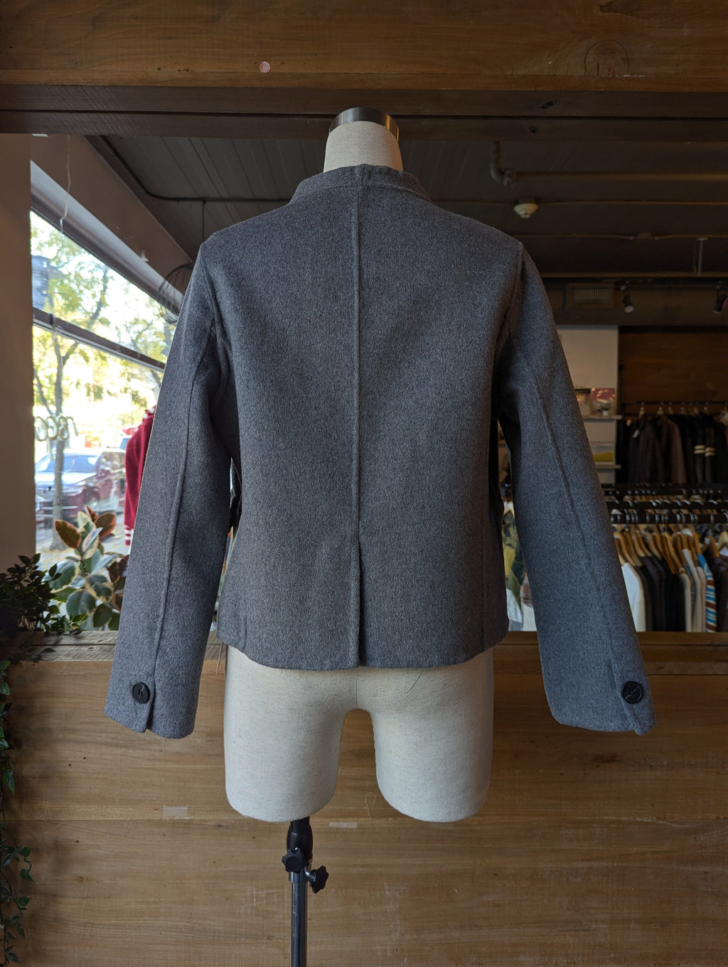 Wool Blazer Style Jacket