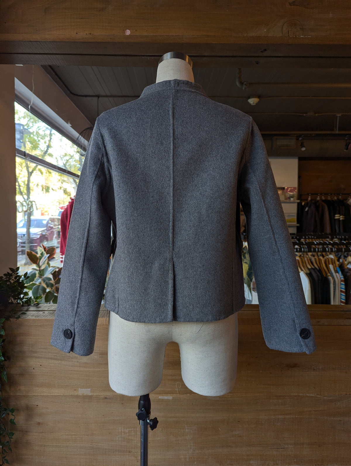 Wool Blazer Style Jacket