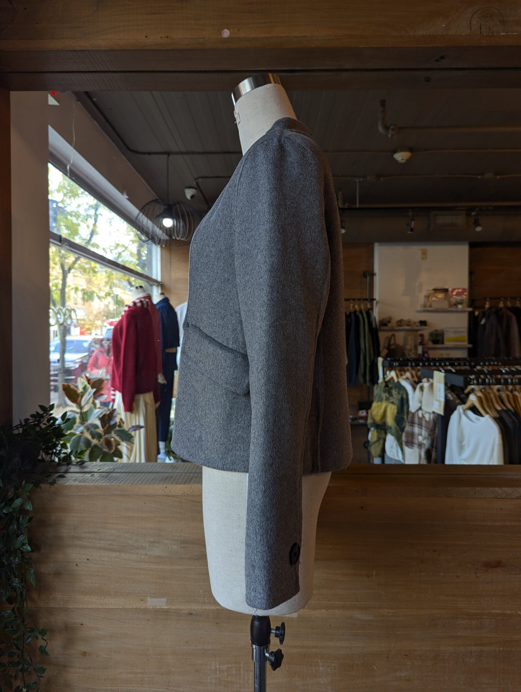 Wool Blazer Style Jacket