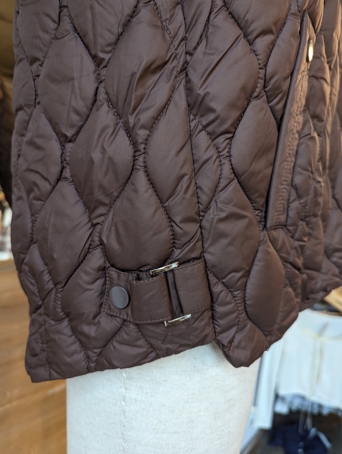 Quilted Puffer Jacket with Hood