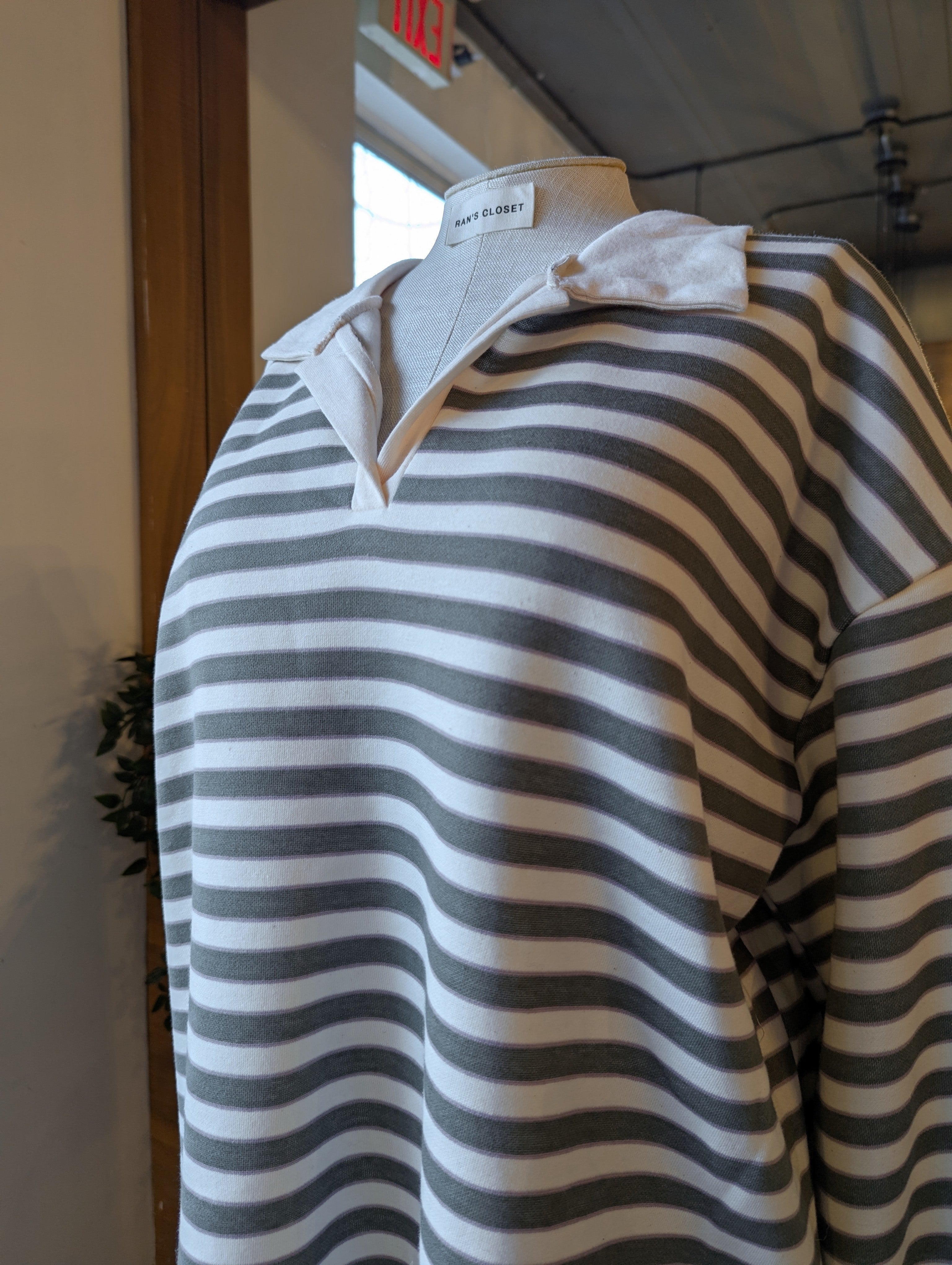 Thick Striped Rugby Shirt