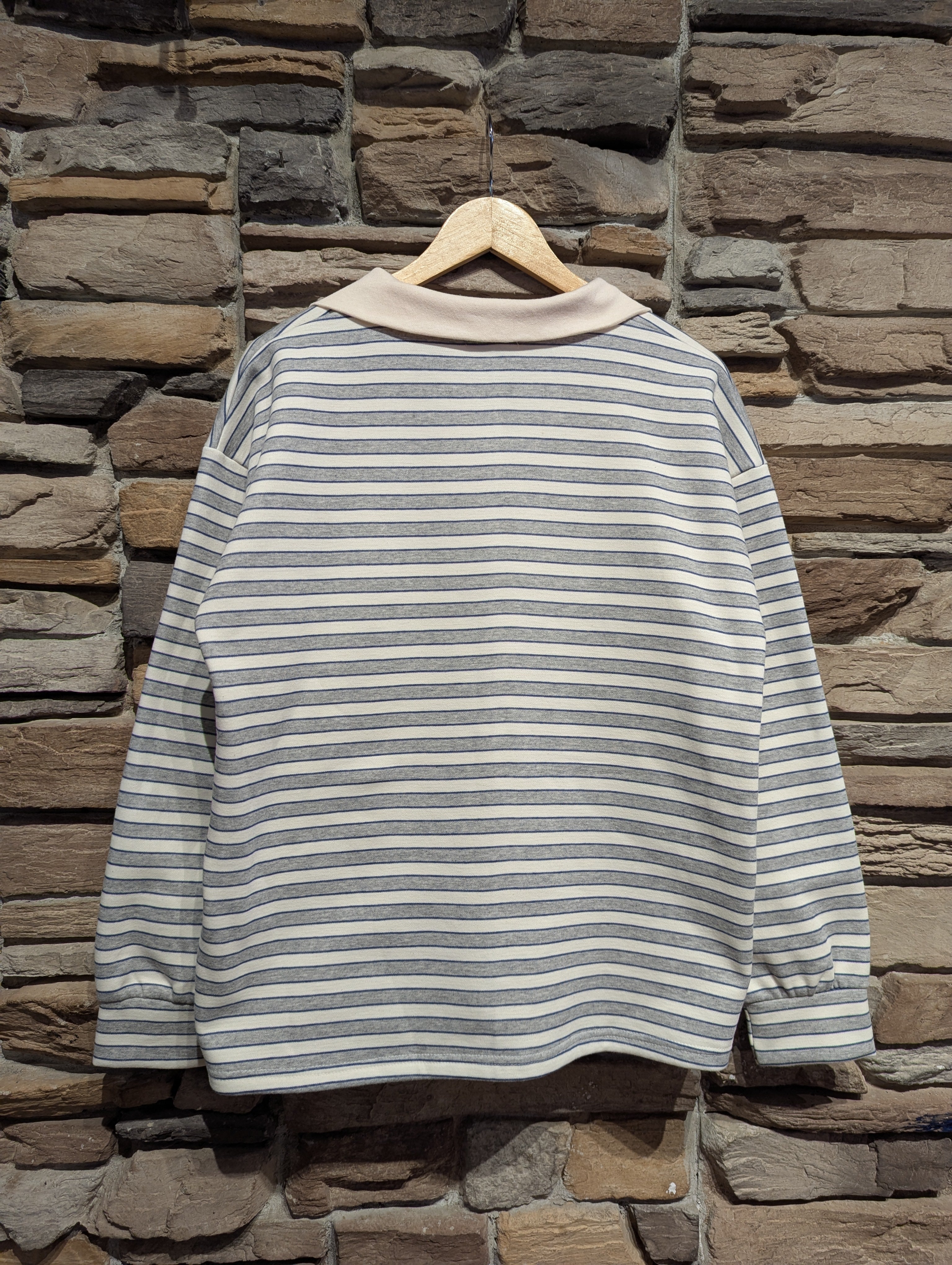 Thick Striped Rugby Shirt