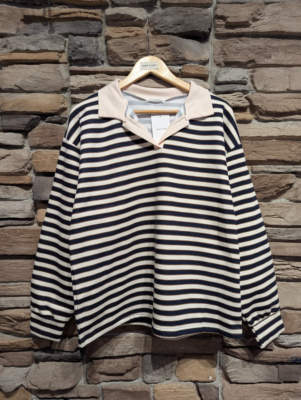 Thick Striped Rugby Shirt