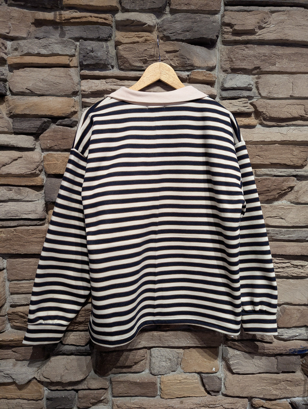 Thick Striped Rugby Shirt