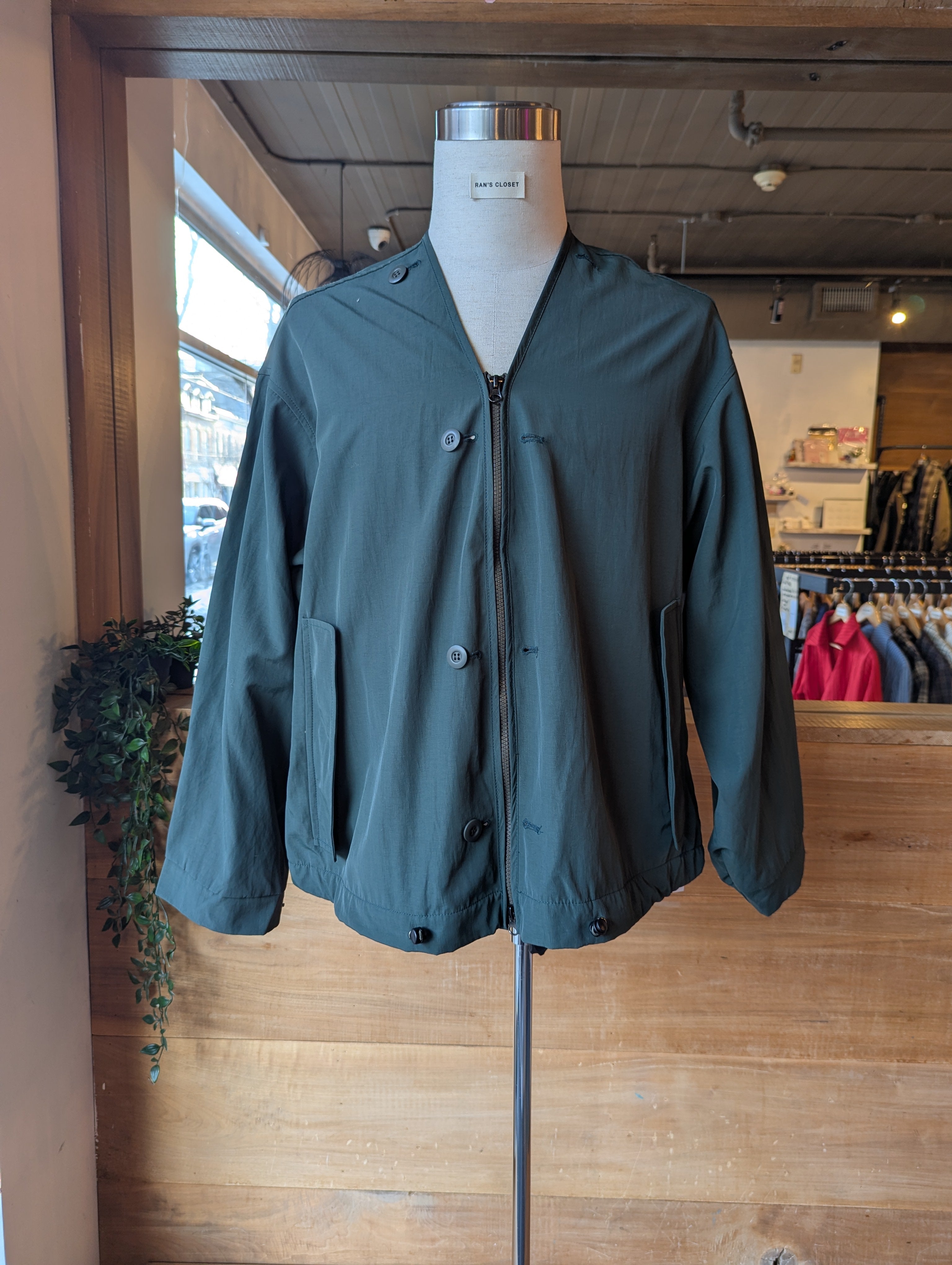 Boxy Fisherman Layering jacket